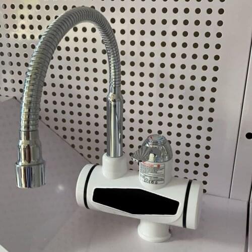 Instant Electric Water Heater Rapid Heating Faucet with Temperature Display 95AC