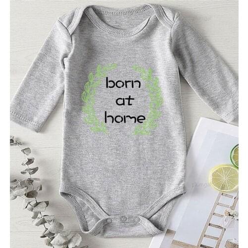 New Born Baby Items Printing Born At Home Jumpsuit Kids Autumn Cotton Newborn Boy Outfit Long Sleeve Children Winter Rompers