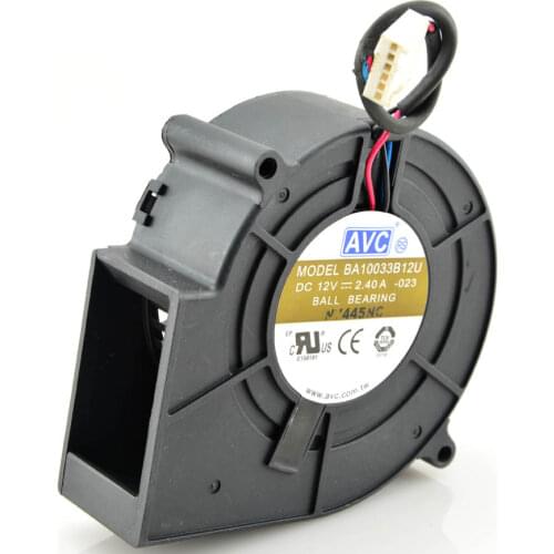 New Original Burner Violent Ventilation Blower Fan Ball Ball 12V 2.4A BA10033B12U