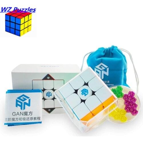 Original GAN 356 M Magnetic Magic Speed Gan Cube Stickerless GAN356M Magnets Professional GAN356 M Puzzle GANS Cubes