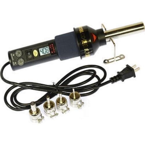 110v or 220v 450Celsius 200W LCD Soldering station Hot air gun ICs SMD Desolder For BGA tip Brand new RH