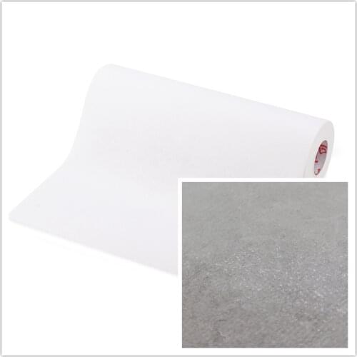 Simthread 1.8oz Medium Weight Cotton Fusible Tear Away Machine Embroidery Stabilizer Backing 12"x 20M Fits more Hoops