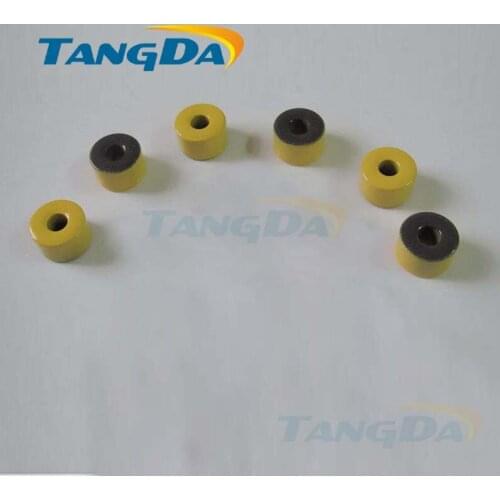Tangda Iron powder cores T51-6B OD*ID*HT 13*5*8 mm 10.2nH/N2 8.5uo Iron dust core Ferrite Toroid Core toroidal yellow gray