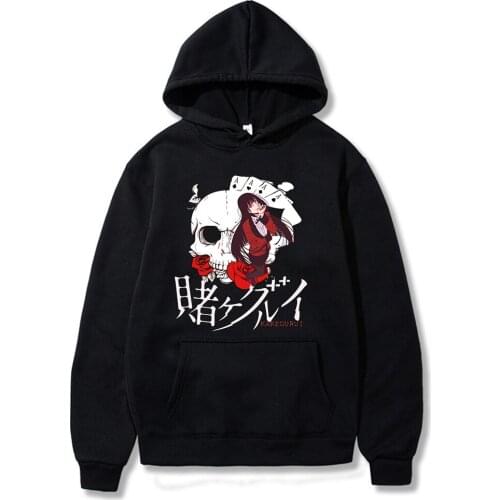 Kakegurui Hoodies Anime Men Women High Quality Hoodies Harajuku Anime Hoodie Sweatshirt Harajuku