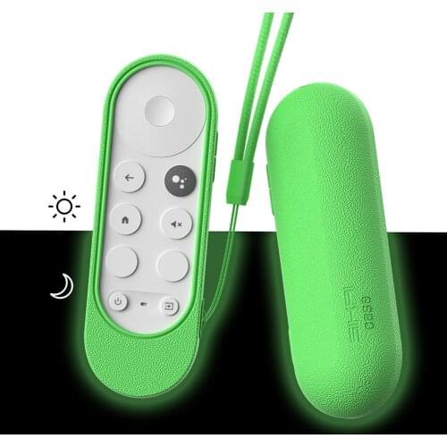 TV Remote Control Case Protector Shockproof Silicone Skin-Friendly Protective Cover For Google Chromecast 2021