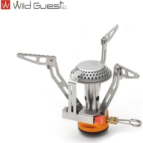Outdoor gas stove camping gas stove portable mini stove pocket picnic gas stove survival stove