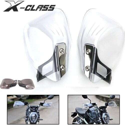 Universal Motorcycle Hand Guards Scooter Cruiser Scooter Windshield Hand Protectors Shield for Vespa Kawasaki Yamaha Honda BMW