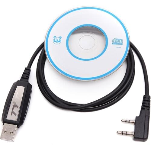 TYT MD-390 USB Programming Cable Driver CD For DMR Radio TYT MD-380 MD-390 Radioddity GD-77 Digital Walkie Talkie
