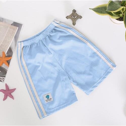 2021 New Summer Baby Girls Boys Shorts 7 Colors Cotton Children Beach Loose Shorts Casual Short Pants Kids Elastic Waist Panties