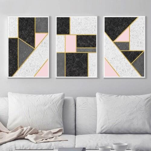 Abstract Mathematical Geometry Posters Game Wall Art Modern Canvas Poster And Print Nordic Living Room Decor Bedroom Pictures