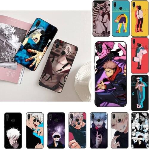 Jujutsu Kaisen Anime Phone Case For Xiaomi Redmi note 8 9 9s Pro 9 9a