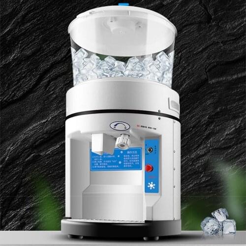 Ice crusher, high-power drum ice machine, electric commercial milk tea shop, automatic snowflake ice machine