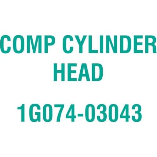 For Kubota 1G074-03043 COMP CYLINDER HEAD