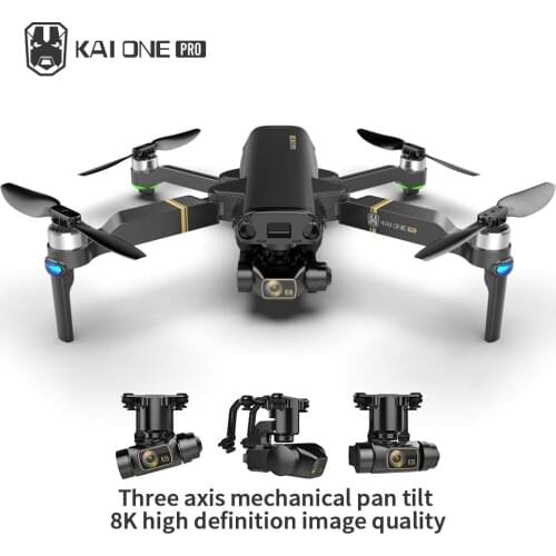 KAI 1 One Pro 3-Axis Gimbal EIS Professional 8K HD Camera Brushless Motor GPS 5G WIFI FPV RC Drone Quadcopter VS SG906 Pro 2 F11