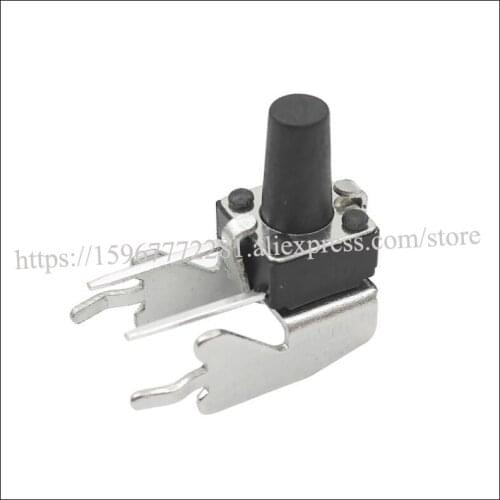 KFC-A06W2-H tact switch Next bracket count touch switch 6*6*H(H=4.3~13mm) series iron bracket touch switch KFC-A06W2