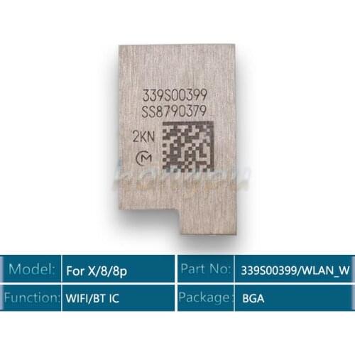 10pcs/lot 339S00399 WIFI IC For iphone X/8/8plus/8 plus WLAN_W Wi-Fi WIFI/BT module chip