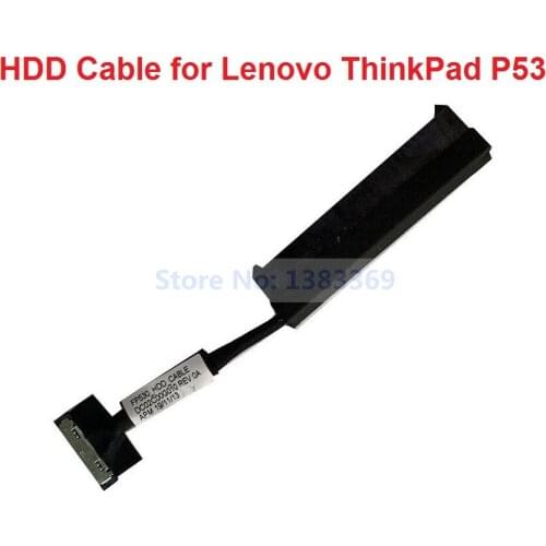2.5" SATA HDD SSD Hard Drive Disk Connector Cable Caddy Bracket Frame Tray for Lenovo ThinkPad P53 - P/N DC02C00G010 02DM497