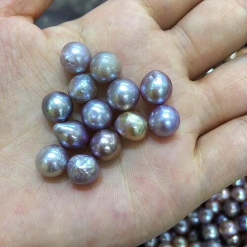 Natural Freshwater Pearl Pendant Round shape Pendants for Jewelry Making DIY Necklace Accessories Free Making Necklace 11-12mm