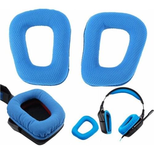 Durable Earpads For Logitech G35 G930 G430 Headphone Replacement Memory Foam Ear Cushion Pads Cover Sponge Foam Ear Pads Eh