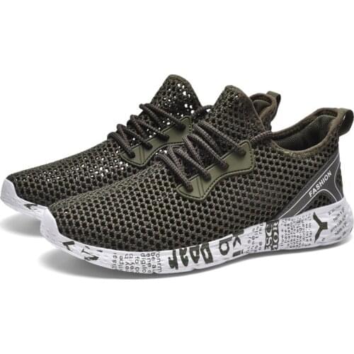 Mesh Fabric Aqua Shoes Men Slip on Hollow Out Breathable Outdoor Beach Swimming Fishing Upstream Summer Water Shoes for Women