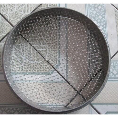 25cm*5cm STAINLESS STEEL STANDARD TEST SIEVE/SIFTER/SHAKER 7mesh/3mm/3000micron---one layer frame -1pc/lot