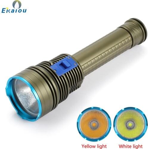 High Quality Strong Light Diving Flashlight XHP70.2 LED Highest Waterproof Professional Dive 26650 Outdoor Caving Fish Lamp