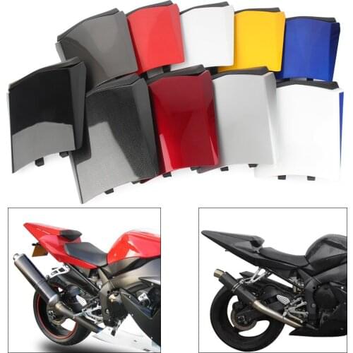 Motorcycle Rear Passenger Pillion Cowl Seat Back Cover For 2002 2003 Yamaha YZF R1