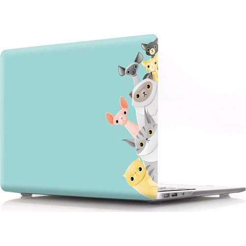 Shell Protective Hard Case Sleeve for Macbook Air 11 Pro Retina 13 12 15 New Pro Touch Bar 13.3 15.4