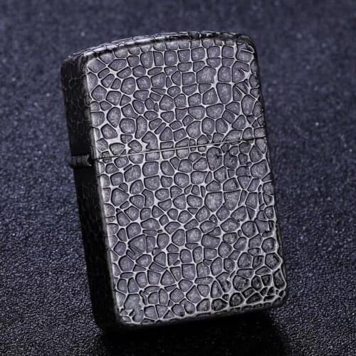 Zorro New Brass Kerosene Windproof Lighter Personality Creativity Lighter Classic Kerosene Lighter Mens Lighter Accessories