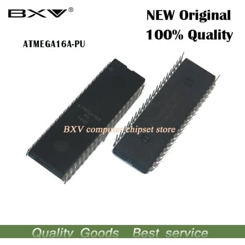 1PCS ATMEGA16A-PU DIP40 DIP ATMEGA16A DIP ATMEGA16 16A-PU DIP-40 new and original ic