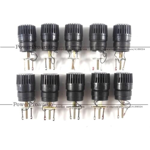 10PCS Wireed Microphone Capsule N-157 Microfone Fits for shure SM57 SM57 C type mic Replace for the broken one