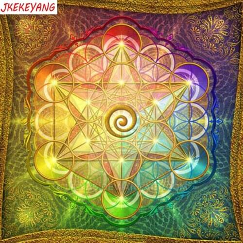 5D DIY square/round Diamond Painting Mandala Cross Stitch Diamond Embroidery Pattern Rhinestone Home Decor J2282