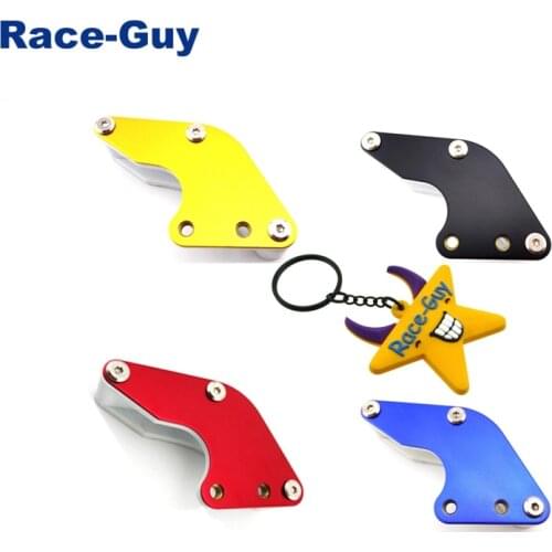 Aluminum Rear Swingarm Guard Chain Guide For Chinese Pit Dirt Trail Bike Motorcycle 50 70 90cc 110cc 125cc 140cc 150cc 160cc KLX