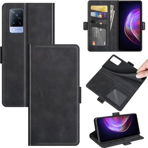 Case For vivo V21 Leather Wallet Flip Cover Vintage Magnet Phone Case For vivo V21 Coque
