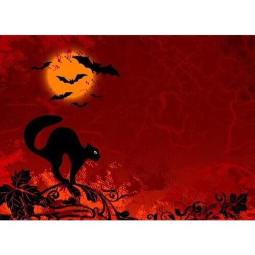 Halloween Painting DIY Full Diamond Painting Cross Stitch Embroidery Home Decor 5D Handcraft JX650