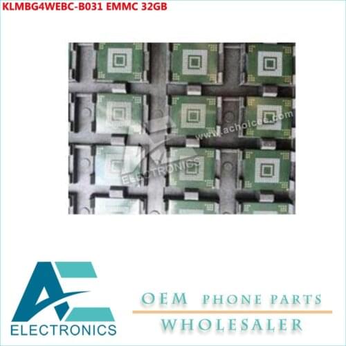 KLMBG4WEBC-B031 EMMC IC CHIP memory flash NAND with firmware on motherboard mainboard Circuits