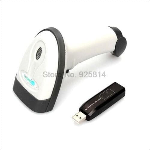 By dhl or ems 100 pieces WiFi Laser Barcode Scanner, 2.4G Wireless Barcode Reader WiFi Bar code Reader scan 1D bar code gun
