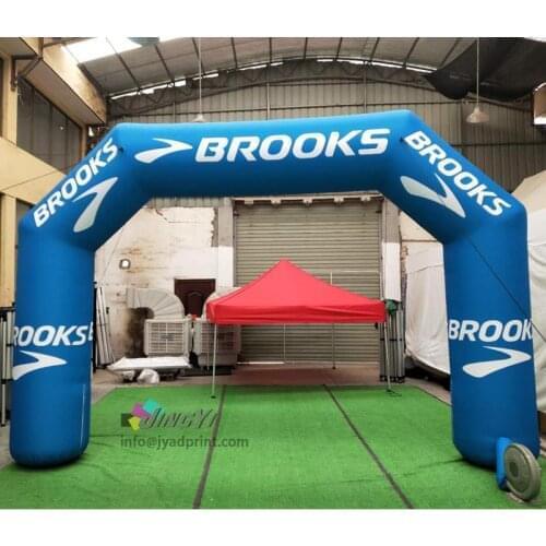 Custom Print 700X400CM inflatable arch, Race Gate (Air Circulation)