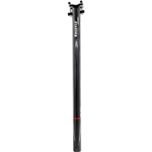 Kocevlo Carbon Seatpost For Brompton Folding Bike 33.9*580mm Bicycle Seat Tube Matte Black Cycling Seat Post Parts Accessories