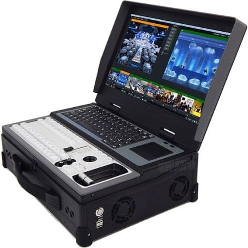 Portable Mobile Recording, Broadcasting and Live Broadcasting All-in-one Mobile Director Virtual Studio Keying Tracking