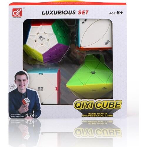 Qiyi Alien Magic Cube Set Puzzle Toys for Brain Training - Type 5