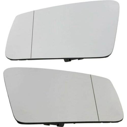 Heated Wing Mirror for Mercedes Glass W204 W212 S/C/E-Class Pair R+L) 2128101721 2128101821