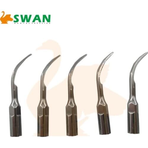 Dental Ultrasonic Scaler Tips Woodpecker EMS P1 PD1 for Subgingival Calculus Removal Periodontics /Dentistry Piezo Tips Cavitron