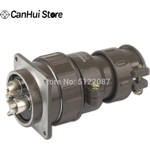 1 pairs Aviation plug socket round connector P20 series 2.3.4.5.7core diameter 20MM aviation plug