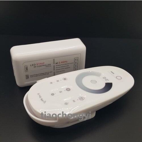2.4G Touch RF Dimmer Remote Controller Wireless for Single Color led Light Strip
