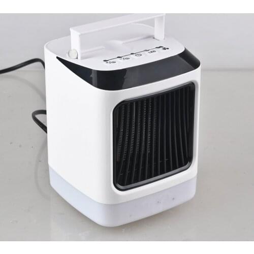 Car Heater With Colorful Lights Ptc Aluminum Platinum Pattern Heating Sheet Cnc Display Intelligent Constant Temperature