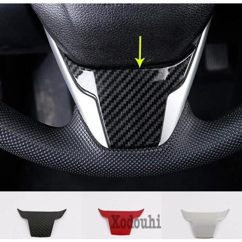 Car Styling Cover Steering Wheel Bottom Interior Kit Trim Frame Lamp Hood Parts For Honda Civic 10th Sedan 2019 2020 2021