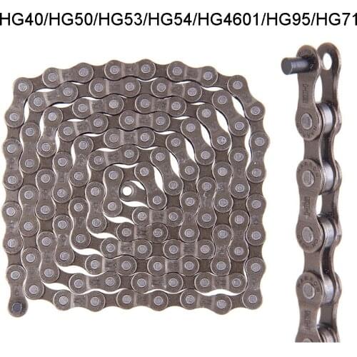 Mountain Bicycle Chain Bike Chain for SHIMANO chain CN-HG40 HG50 HG53 HG54 HG71 HG4601 6/7/8/9/10 Speed 112/114 Link