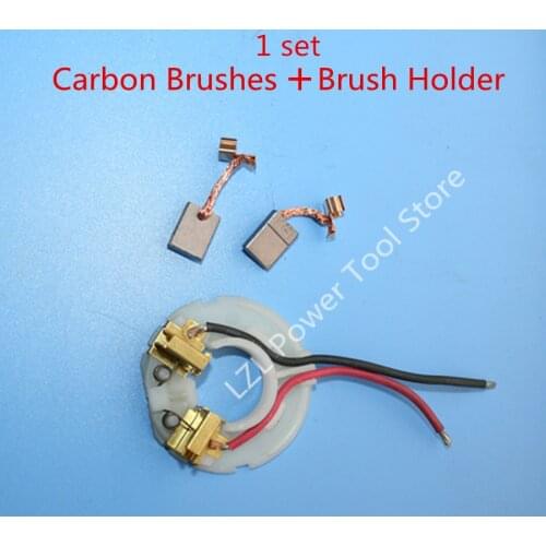 Carbon Brush Holder 638498-7 194427-5 For MAKITA BDF444 BDF454 BFS450 BHP444 BTD130F BTD140 BTD141 BDF440SFE BDA340Z
