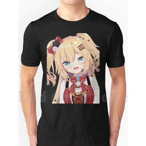 Akai Haato T Shirt Print For Men Cotton New Cool Tee Hololive Vtuber Anime Hololive Hololive Hololive Inugami Korone Kiryu Coco